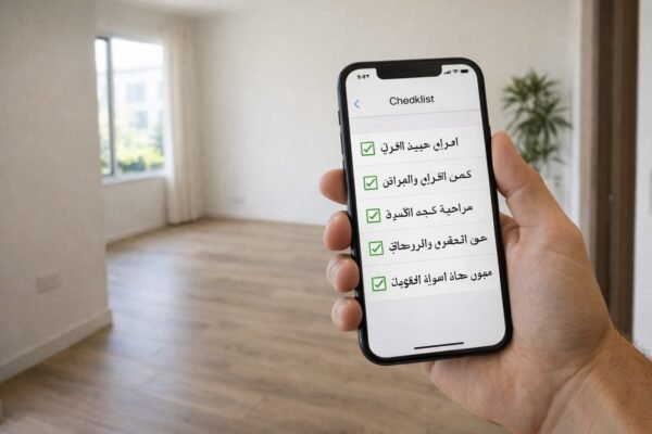 قائمة فحص على الهاتف قبل مغادرة المنزل بعد نقل عفش الخالدية بالكويت