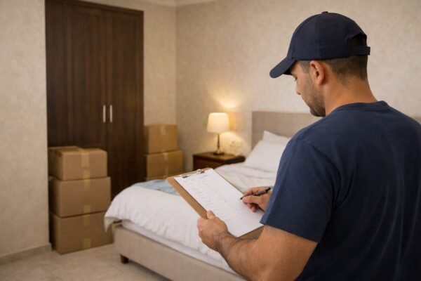 مراجعة قائمة الكراتين بعد نقل عفش قرطبة بالكويت