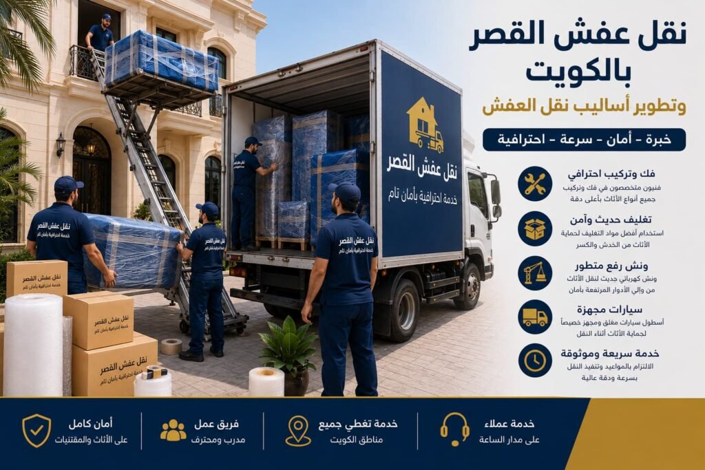 نقل عفش القصر بالكويت